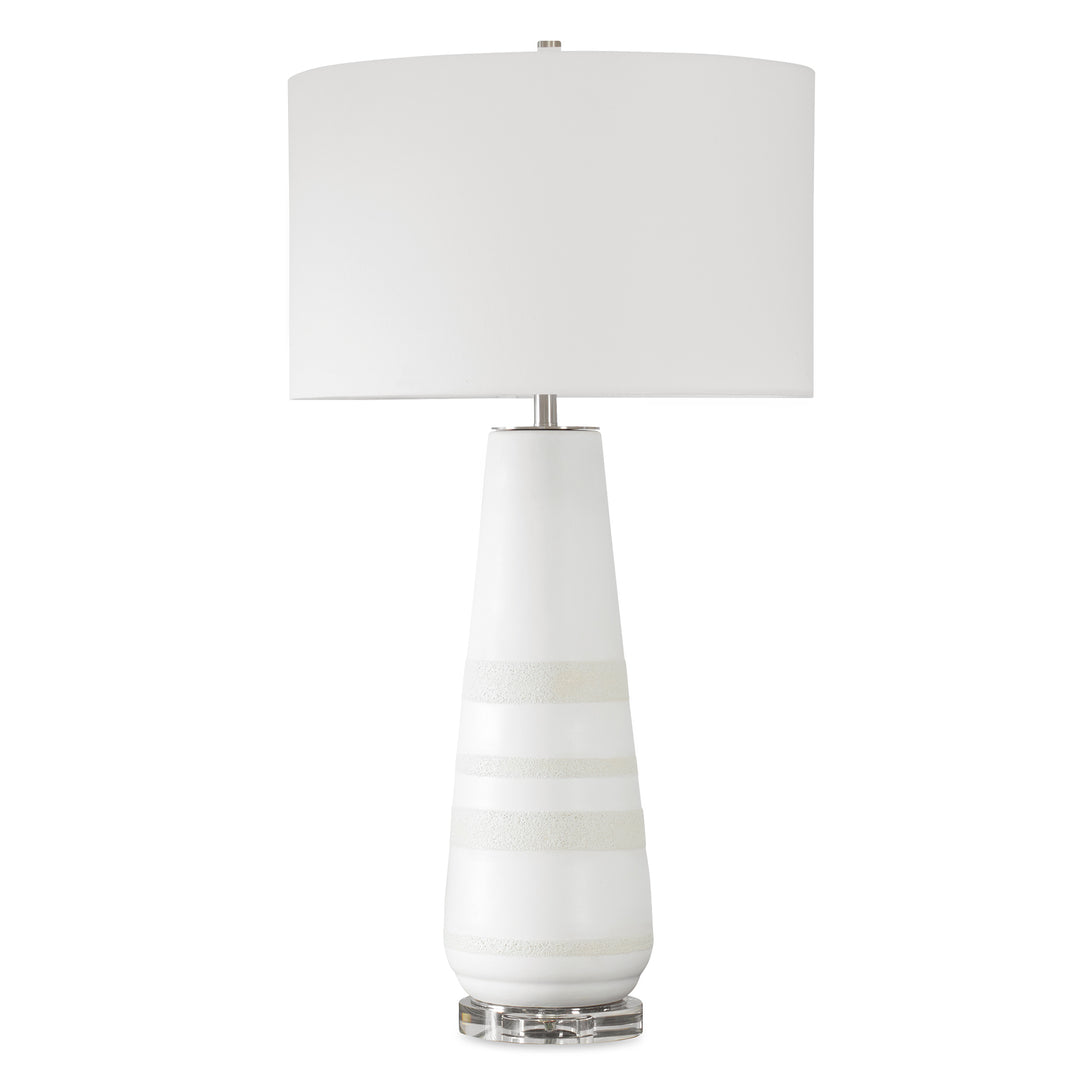 American Home Furniture | Uttermost - Santino Crackled Ivory Table Lamp