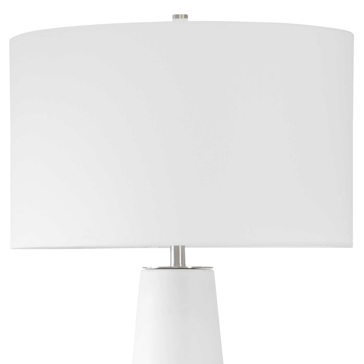 American Home Furniture Uttermost Santino Crackled Ivory Table Lamp