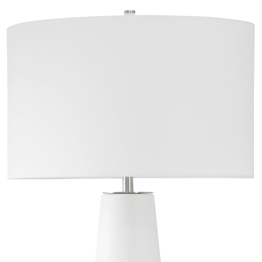 American Home Furniture | Uttermost - Santino Crackled Ivory Table Lamp