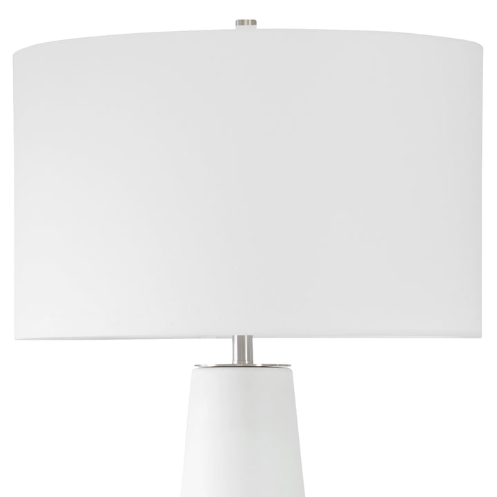 American Home Furniture | Uttermost - Santino Crackled Ivory Table Lamp