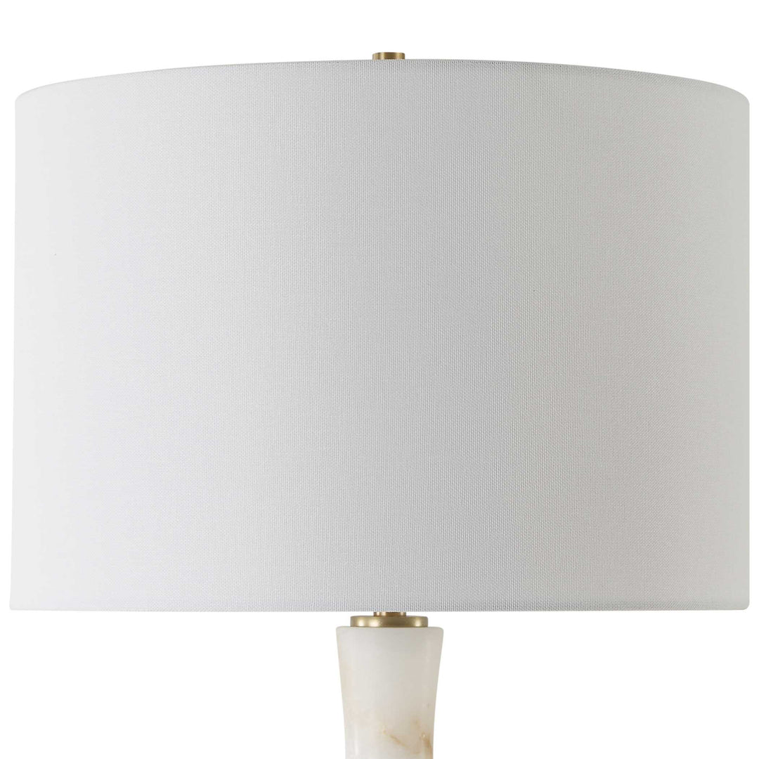 American Home Furniture Uttermost Unify Alabaster Table Lamp