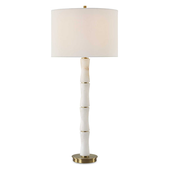 American Home Furniture Uttermost Unify Alabaster Table Lamp