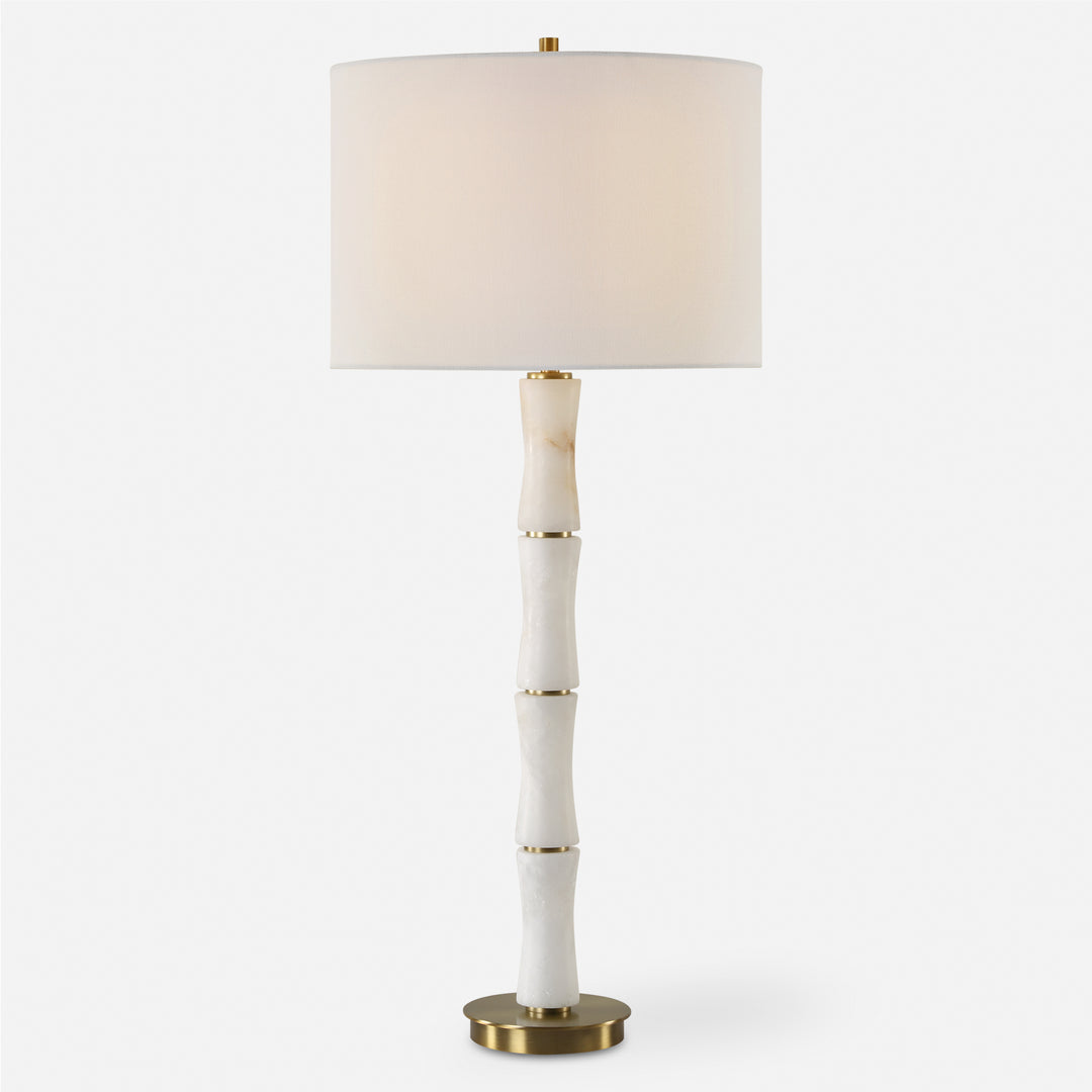 American Home Furniture | Uttermost - Unify Alabaster Table Lamp