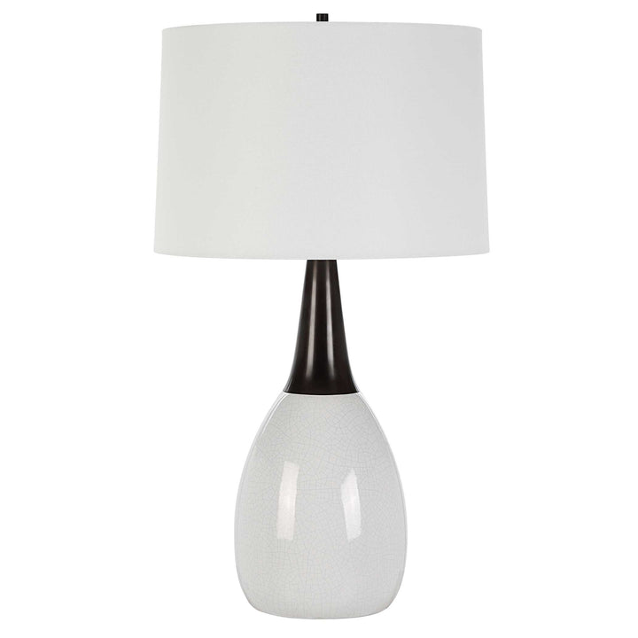 American Home Furniture Uttermost Fralin White Table Lamp