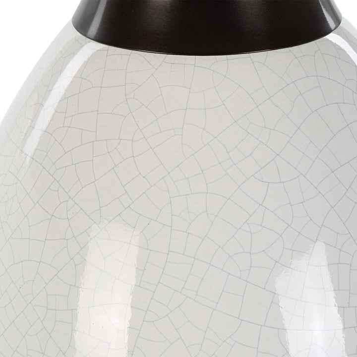 American Home Furniture Uttermost Fralin White Table Lamp