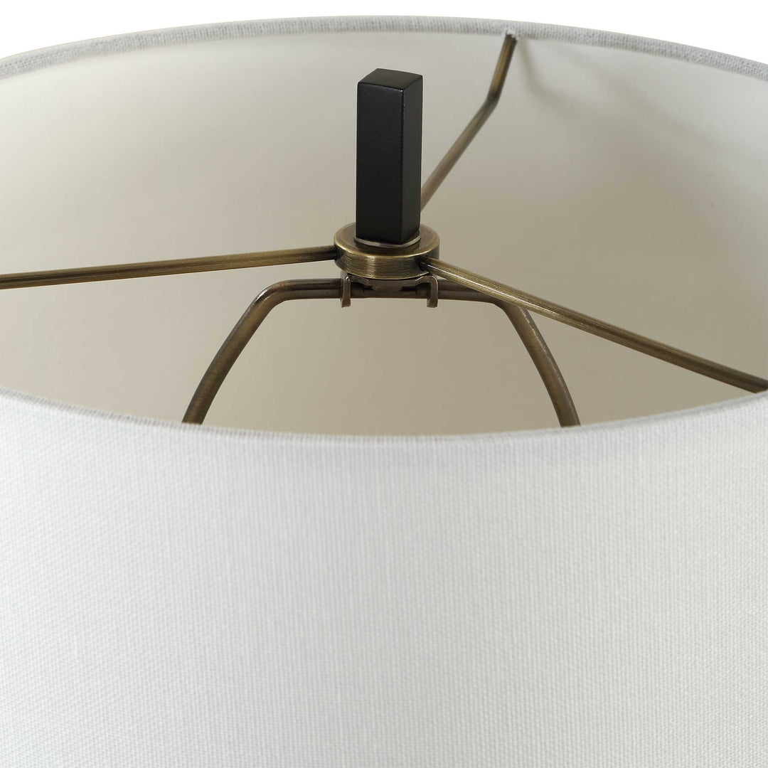 American Home Furniture Uttermost Hightower Black Buffet Lamp