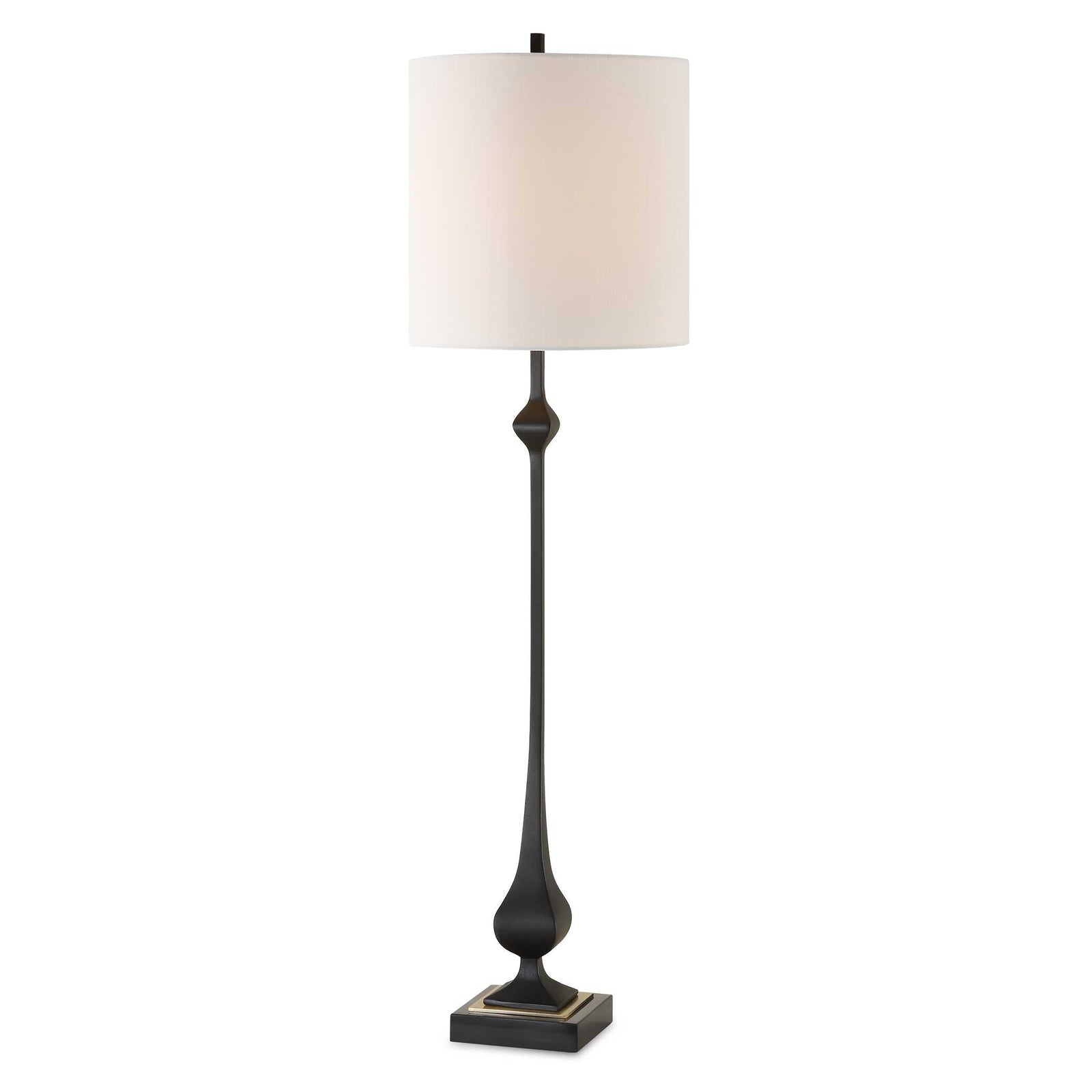 American Home Furniture Uttermost Hightower Black Buffet Lamp