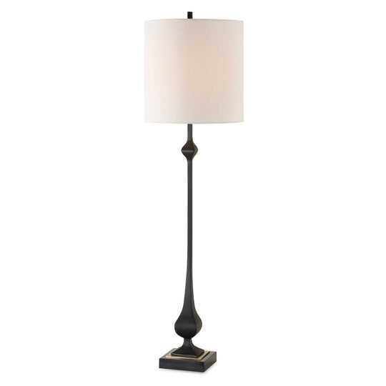 American Home Furniture Uttermost Hightower Black Buffet Lamp
