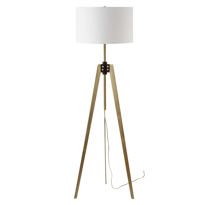 American Home Furniture Uttermost Anchorage Tri-pod Floor Lamp