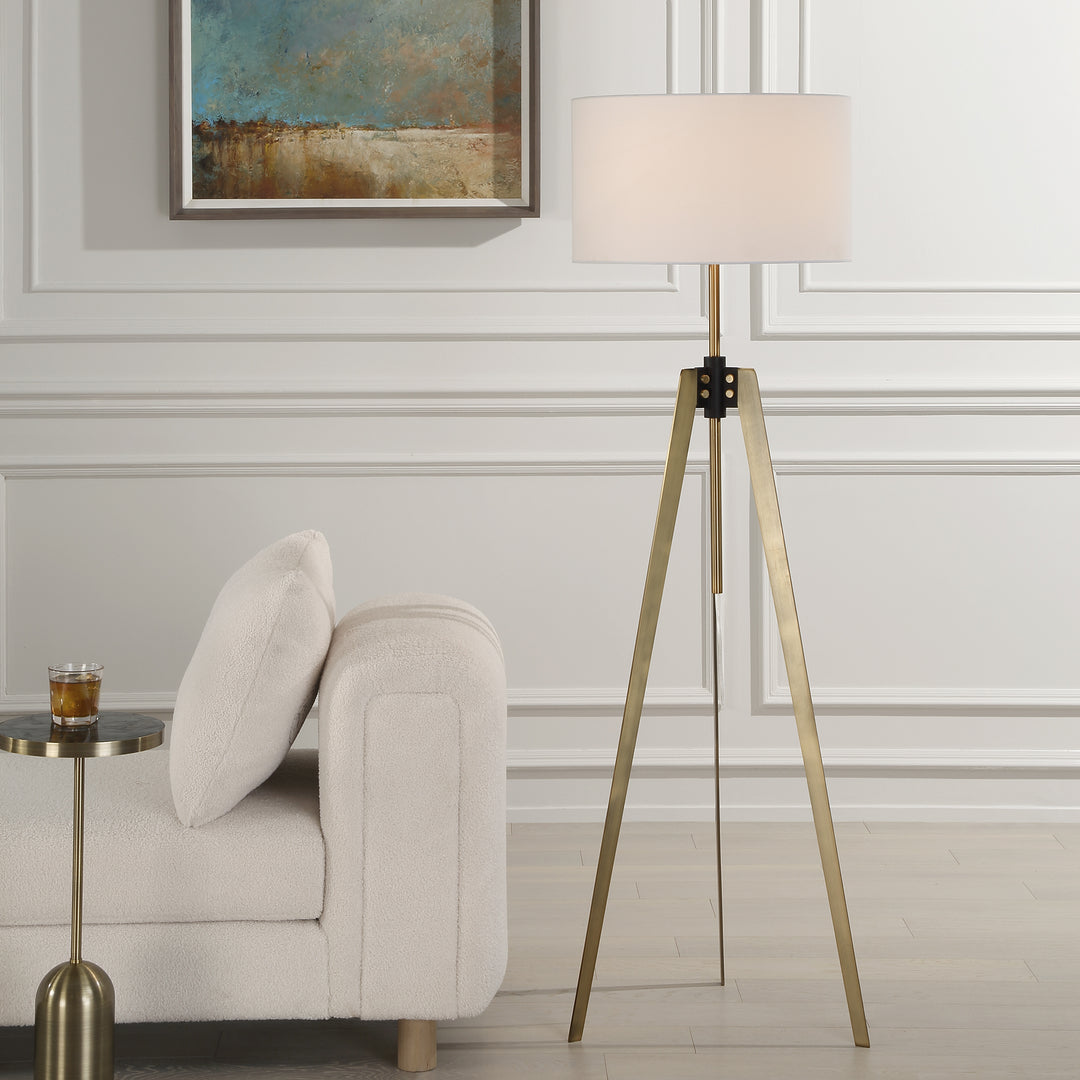 American Home Furniture | Uttermost - Anchorage Tri-pod Floor Lamp