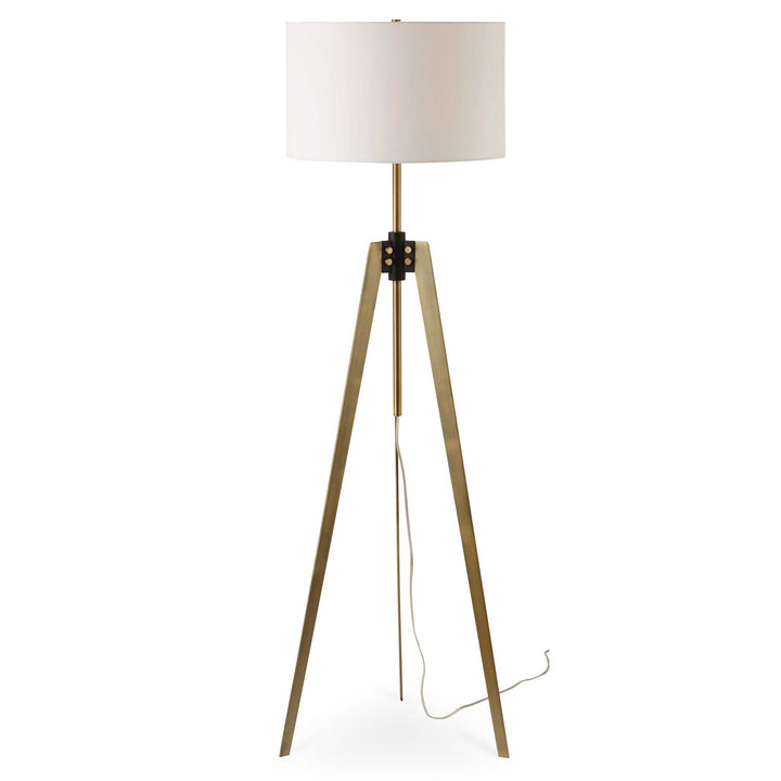 American Home Furniture Uttermost Anchorage Tri-pod Floor Lamp