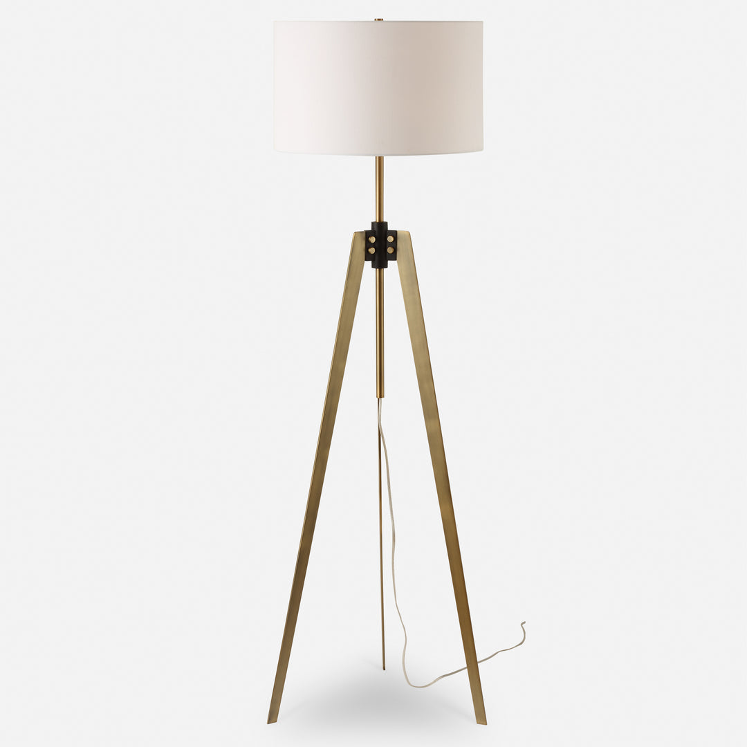 American Home Furniture | Uttermost - Anchorage Tri-pod Floor Lamp