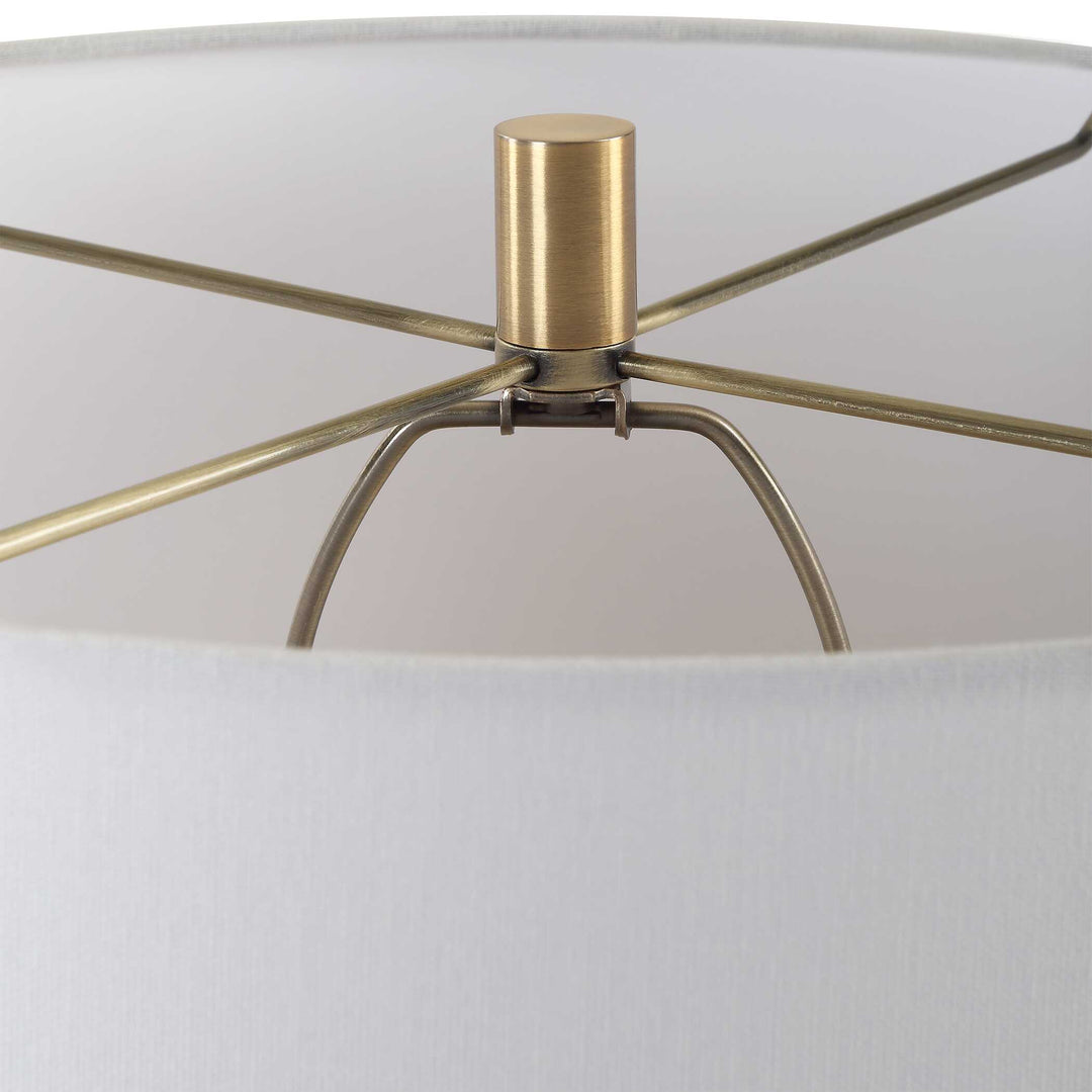 American Home Furniture Uttermost Nocturnal Black Table Lamp