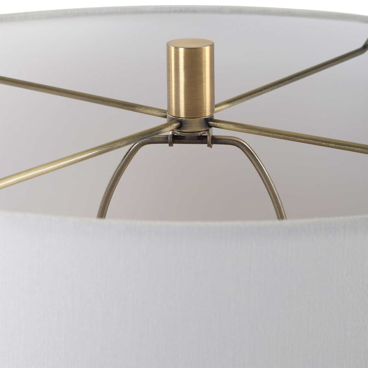 American Home Furniture Uttermost Nocturnal Black Table Lamp