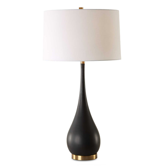 American Home Furniture Uttermost Nocturnal Black Table Lamp