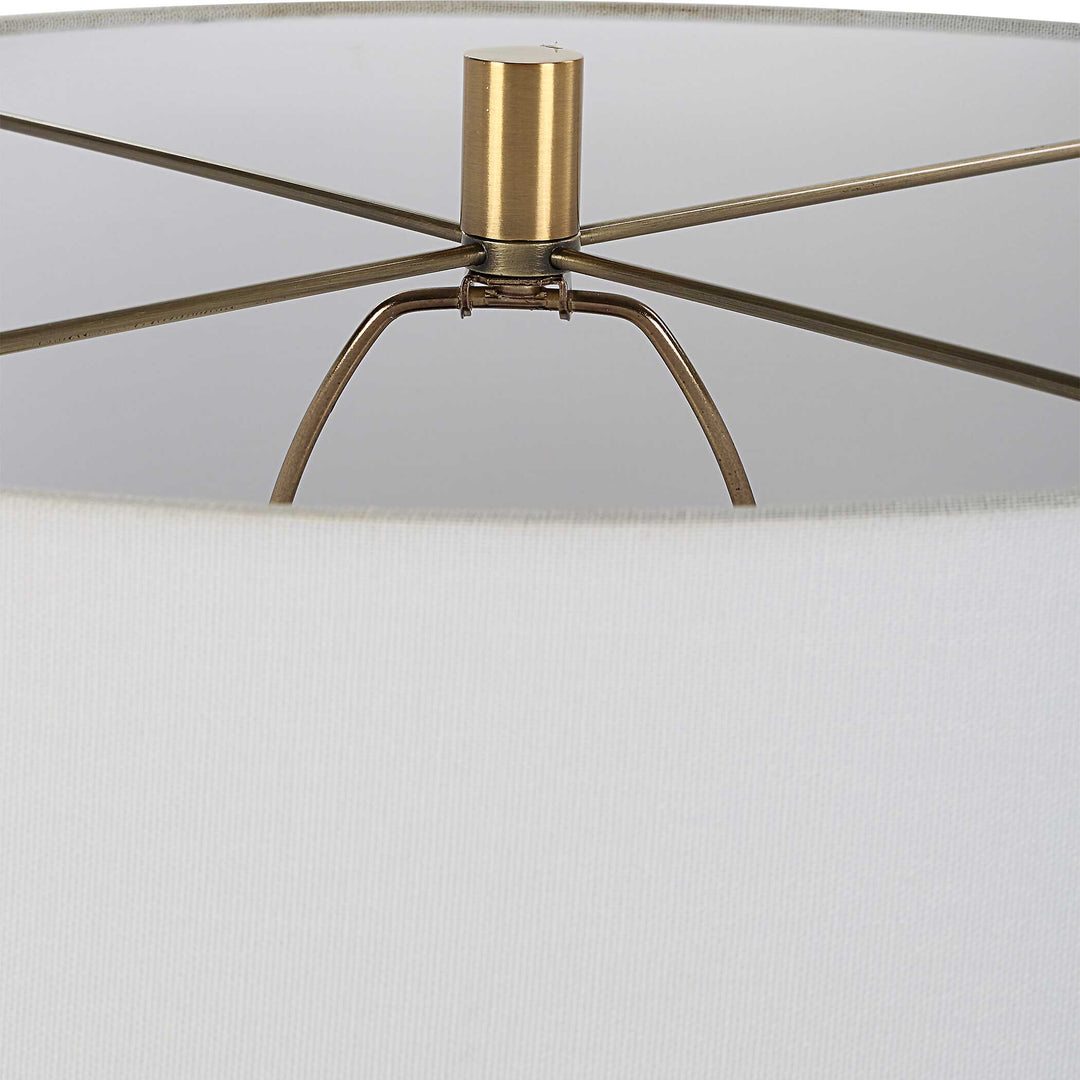 American Home Furniture Uttermost Malaga Brass Table Lamp