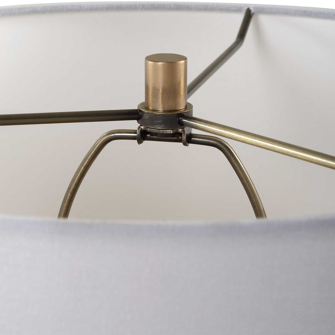 American Home Furniture Uttermost Chianti Olive Glass Table Lamp