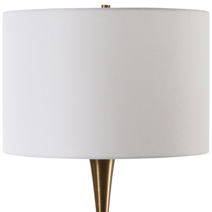 American Home Furniture | Uttermost - Sanctuary Green Gray Table Lamp