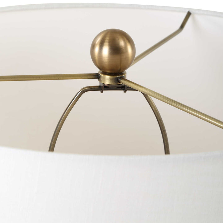 American Home Furniture Uttermost Jett Black Table Lamp