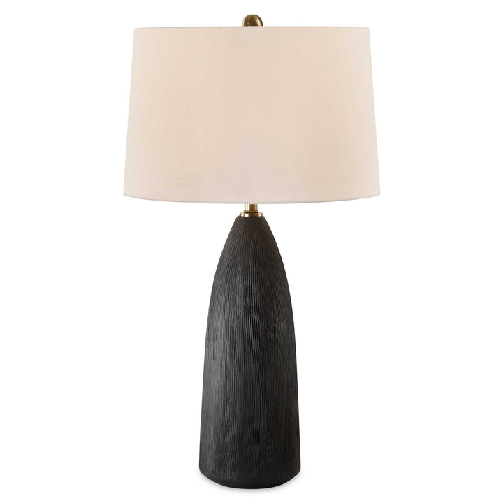 American Home Furniture Uttermost Jett Black Table Lamp