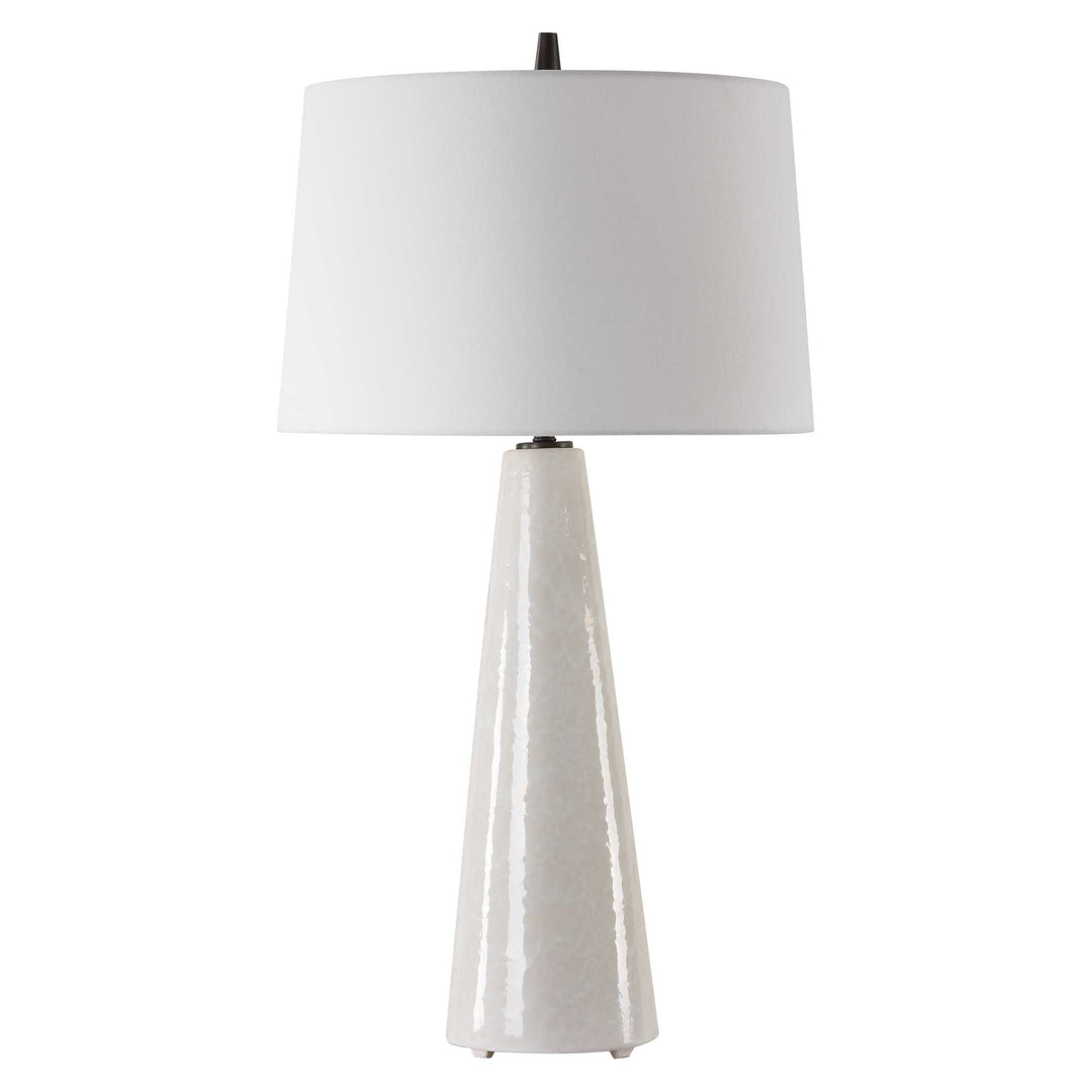 American Home Furniture Uttermost Loire Ivory Glaze Table Lamp