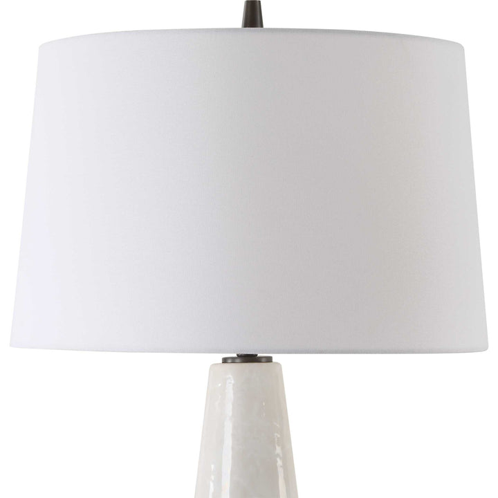 American Home Furniture Uttermost Loire Ivory Glaze Table Lamp