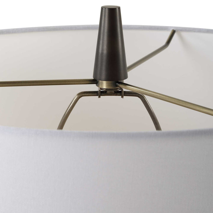 American Home Furniture Uttermost Loire Ivory Glaze Table Lamp