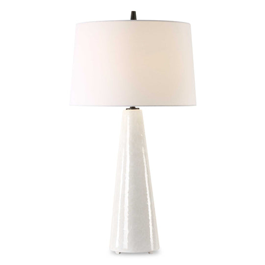 American Home Furniture Uttermost Loire Ivory Glaze Table Lamp