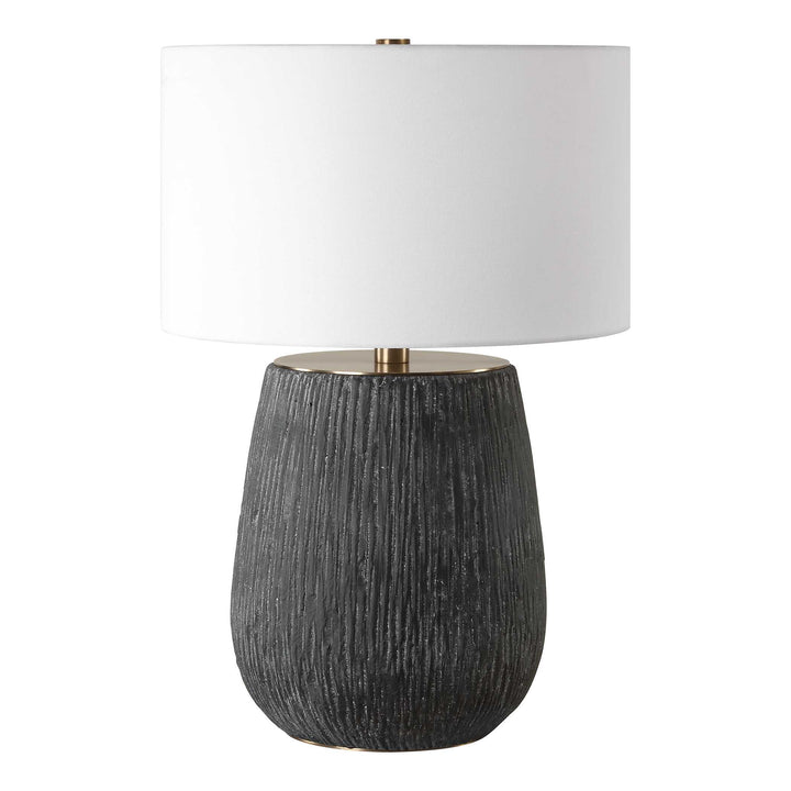 American Home Furniture Uttermost Americana Aged Black Table Lamp