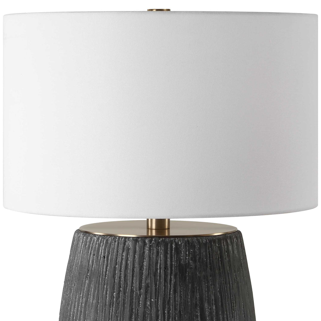 American Home Furniture Uttermost Americana Aged Black Table Lamp