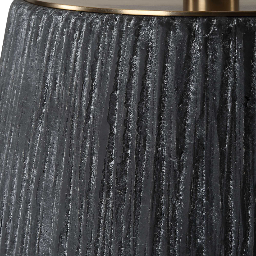 American Home Furniture Uttermost Americana Aged Black Table Lamp