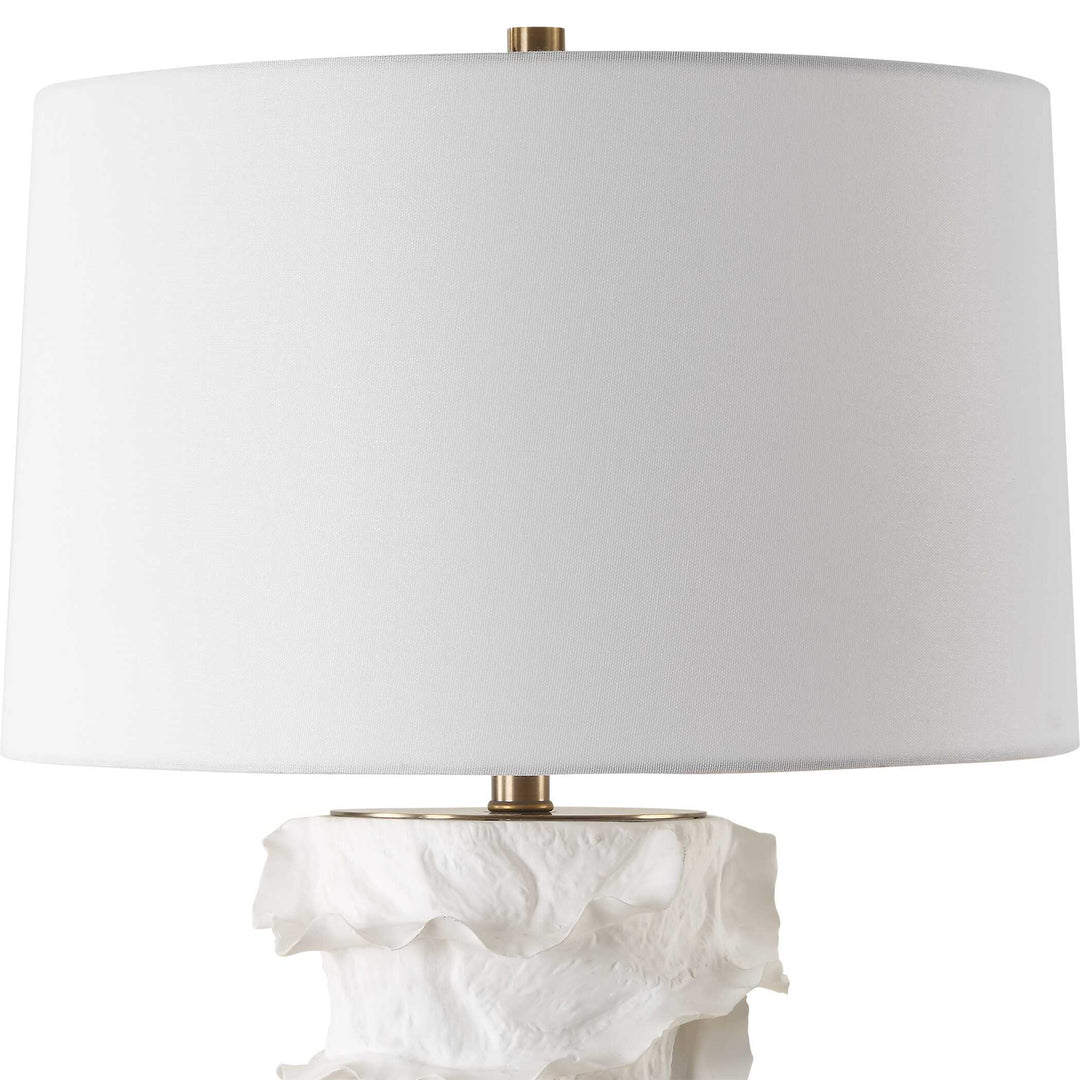 American Home Furniture Uttermost Wisp White Table Lamp