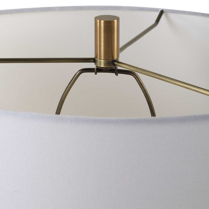 American Home Furniture Uttermost Wisp White Table Lamp