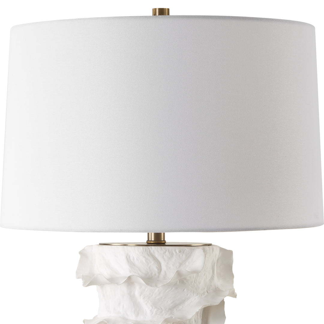 American Home Furniture | Uttermost - Wisp White Table Lamp