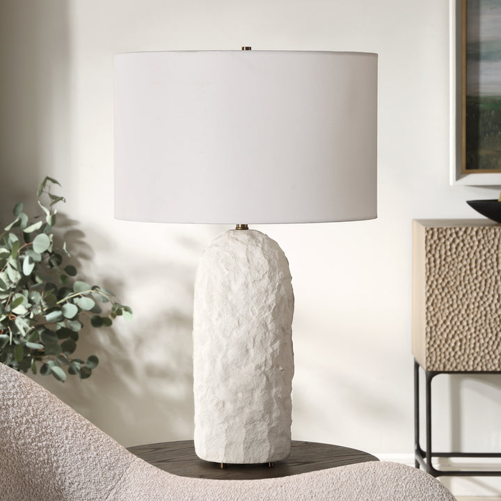 American Home Furniture | Uttermost - Vieste White Table Lamp