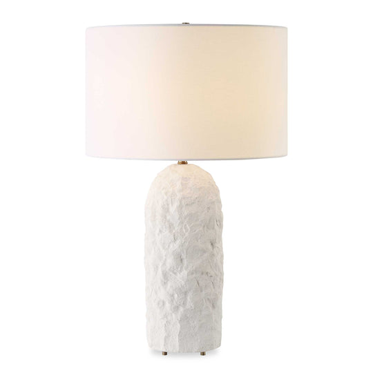 American Home Furniture Uttermost Vieste White Table Lamp