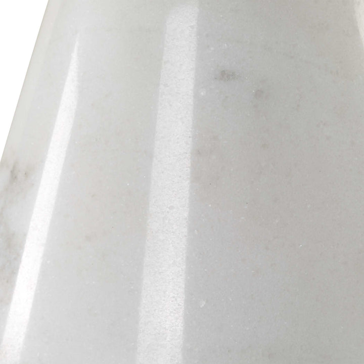 American Home Furniture Uttermost Avola White Marble Table Lamp