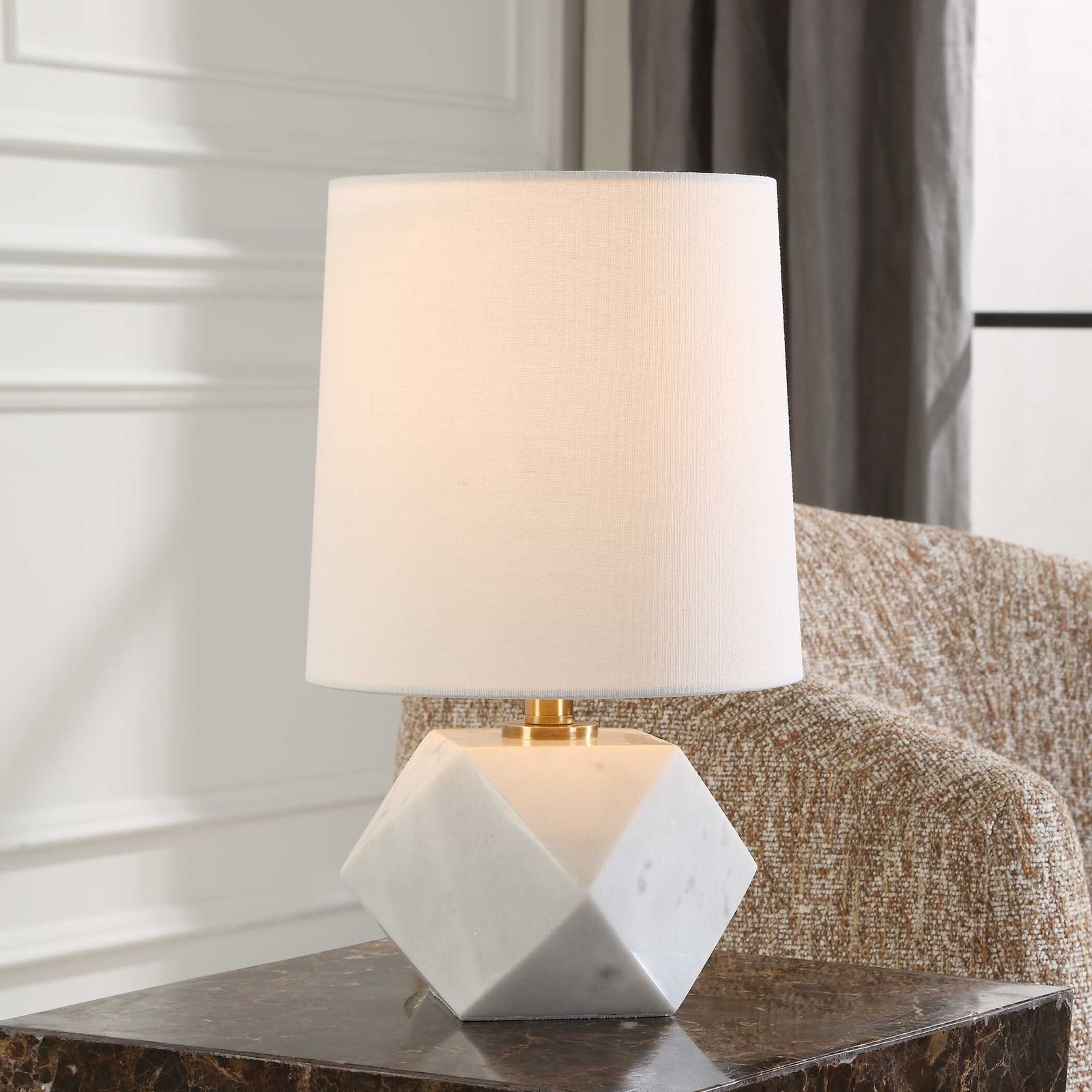 American Home Furniture Uttermost A Cut Above Table Lamp