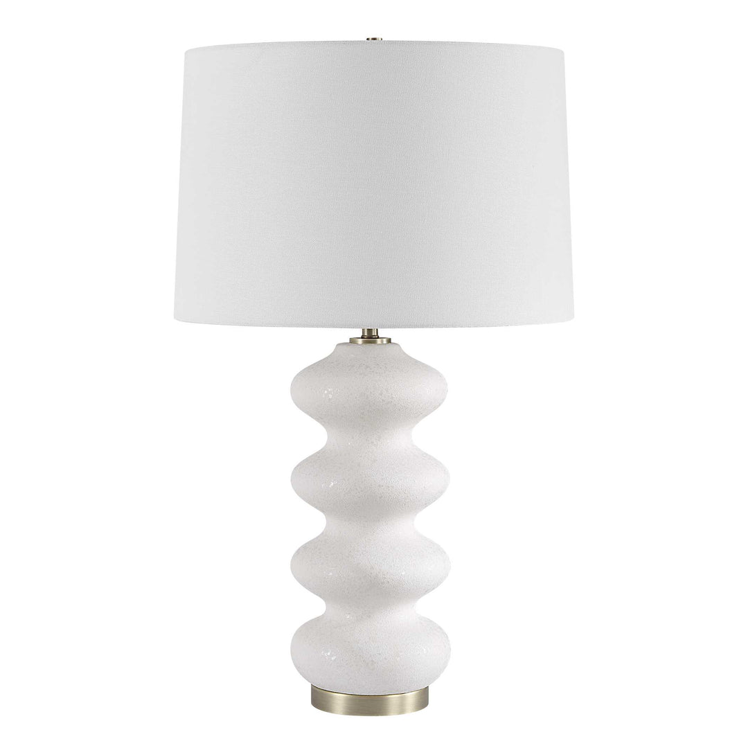 American Home Furniture Uttermost Liora White Table Lamp