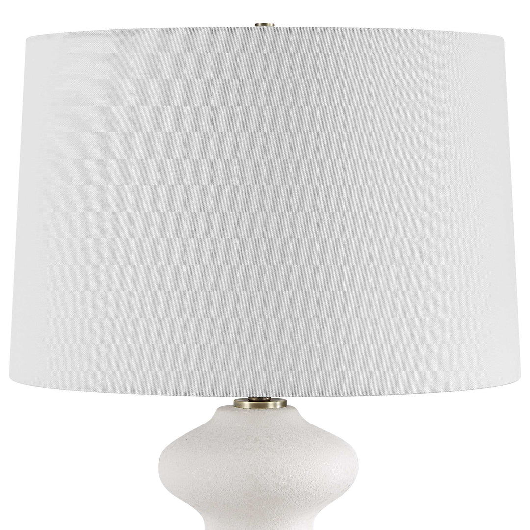 American Home Furniture Uttermost Liora White Table Lamp