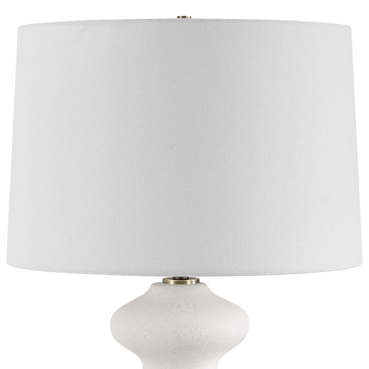 American Home Furniture Uttermost Liora White Table Lamp