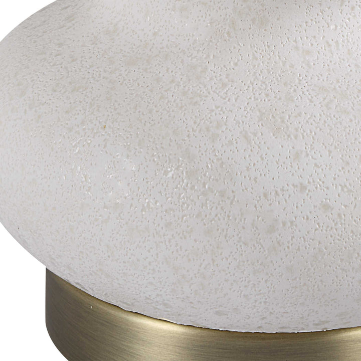 American Home Furniture Uttermost Liora White Table Lamp