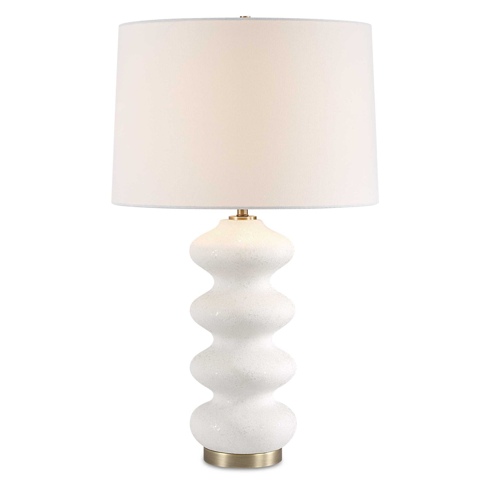 American Home Furniture Uttermost Liora White Table Lamp