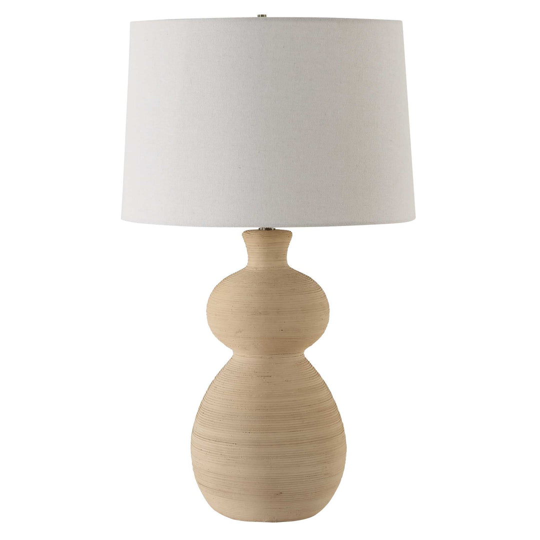 American Home Furniture Uttermost Pueblo Fired Clay Table Lamp