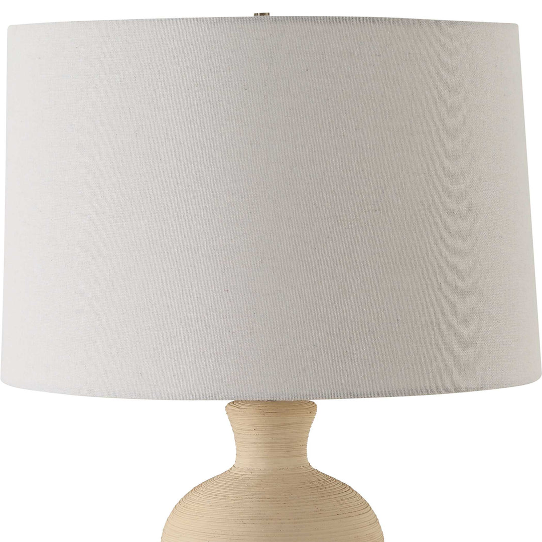 American Home Furniture Uttermost Pueblo Fired Clay Table Lamp