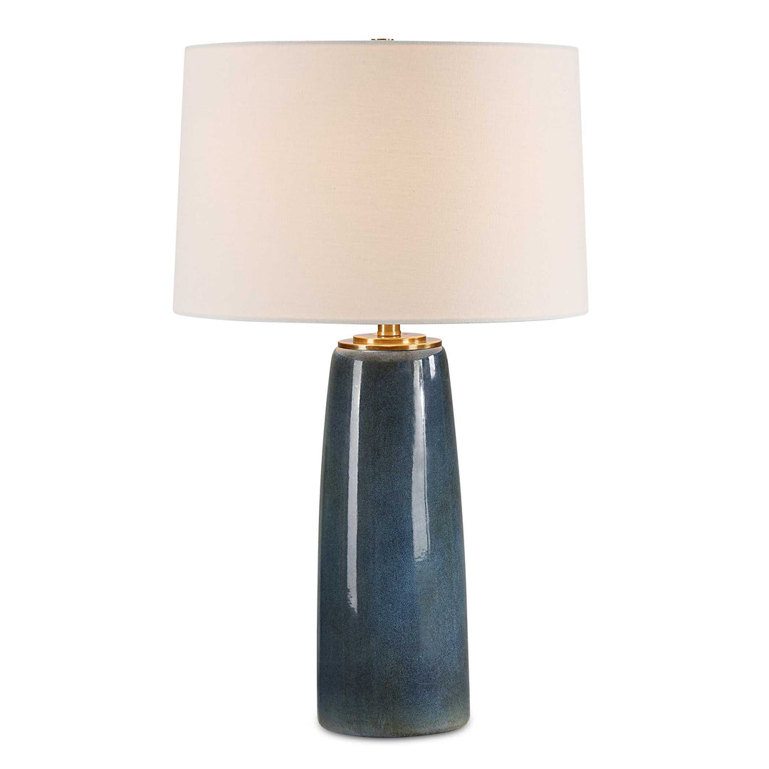 American Home Furniture Uttermost Submerged Deep Blue Table Lamp