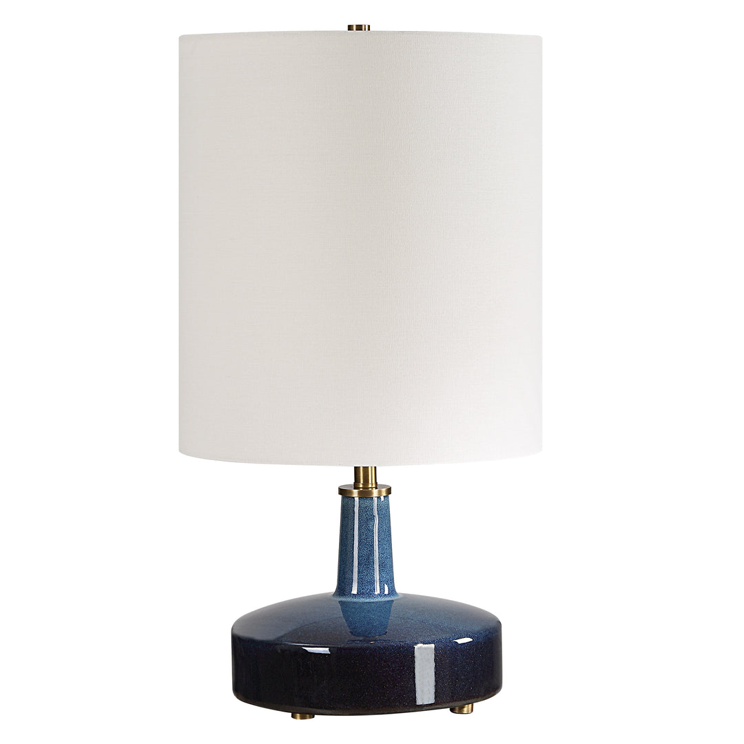 American Home Furniture | Uttermost - Abyss Blue Table Lamp