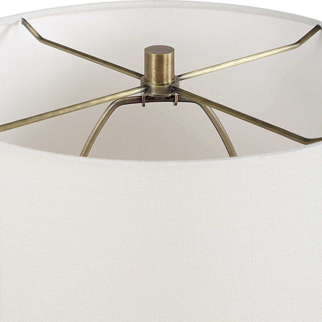 American Home Furniture Uttermost Abyss Blue Table Lamp