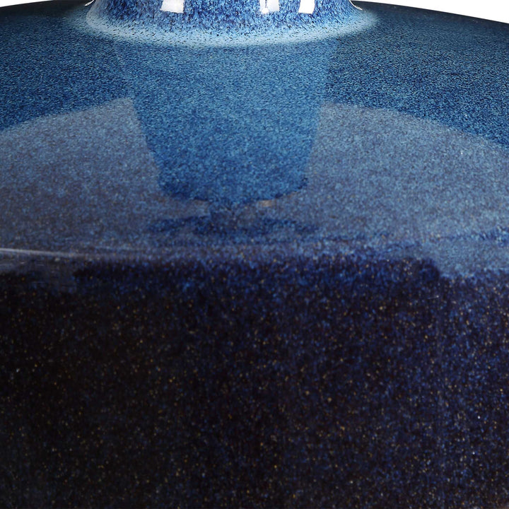 American Home Furniture Uttermost Abyss Blue Table Lamp