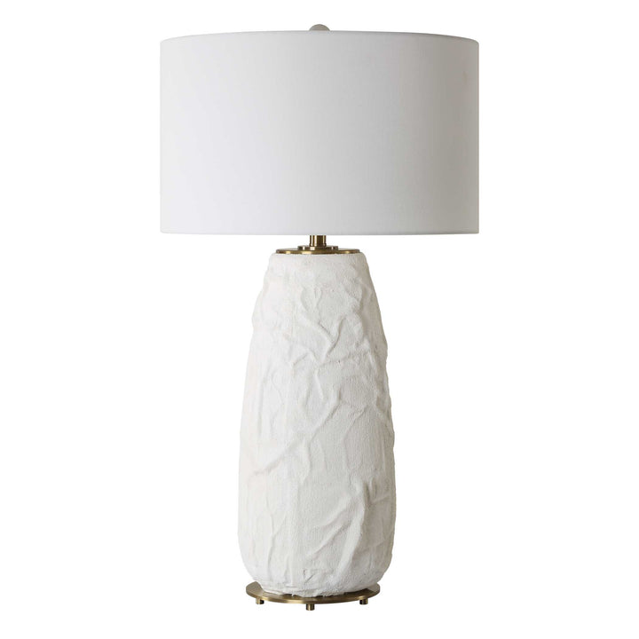 American Home Furniture Uttermost Vida White Table Lamp